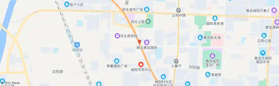 青岛崇阳路_公交站地图_青岛公交_妙搜公交查询2025