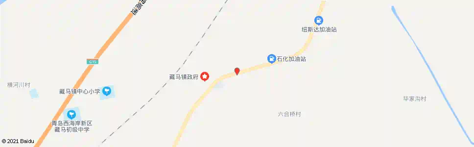 青岛藏南东_公交站地图_青岛公交_妙搜公交查询2025