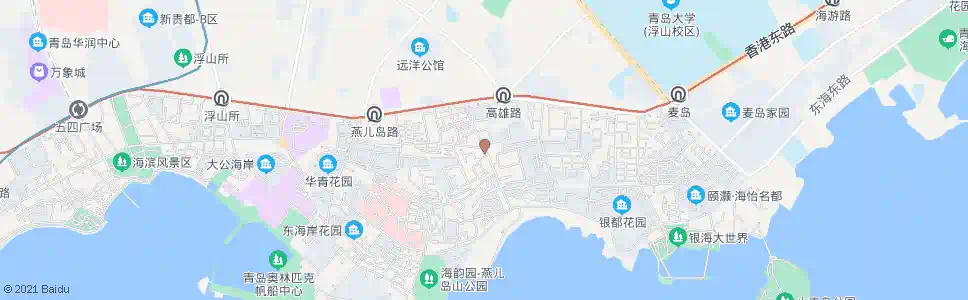 青岛澄海路_公交站地图_青岛公交_妙搜公交查询2025