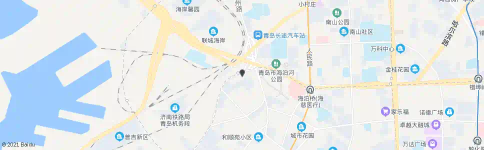 青岛内蒙古长途站_公交站地图_青岛公交_妙搜公交查询2025