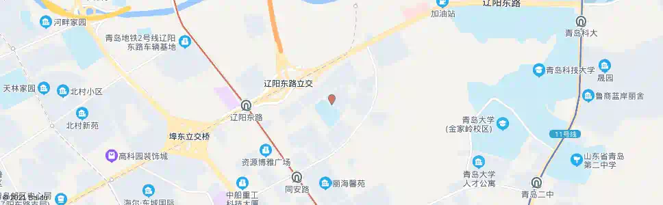 青岛桃源山色_公交站地图_青岛公交_妙搜公交查询2025