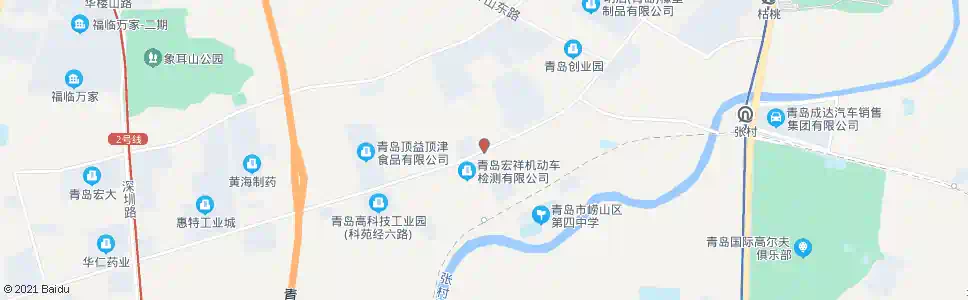 青岛科苑七路_公交站地图_青岛公交_妙搜公交查询2025
