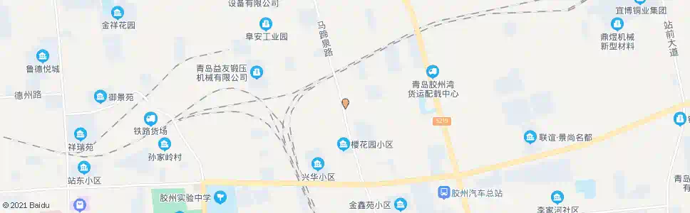 青岛东五里堆_公交站地图_青岛公交_妙搜公交查询2025