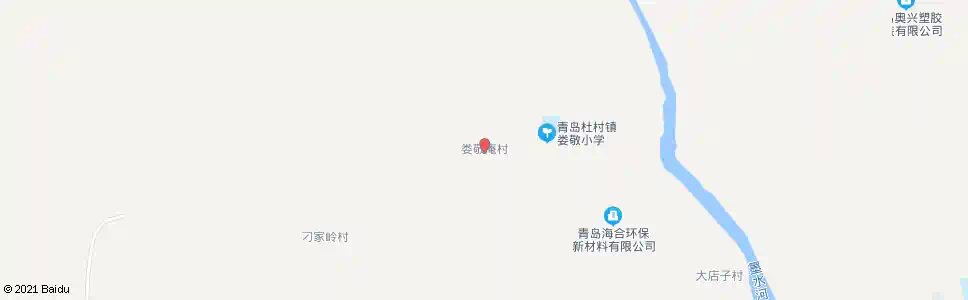 青岛娄敬庵村_公交站地图_青岛公交_妙搜公交查询2025
