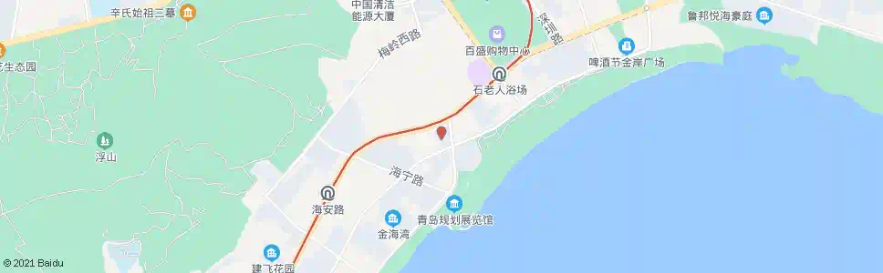 青岛法院_公交站地图_青岛公交_妙搜公交查询2025