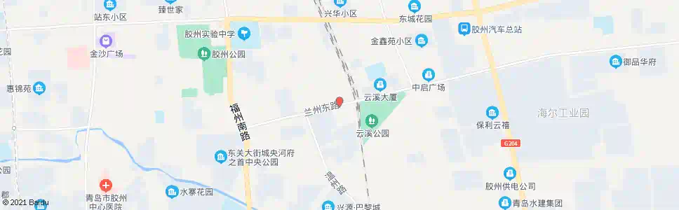 青岛蓝天航空_公交站地图_青岛公交_妙搜公交查询2025