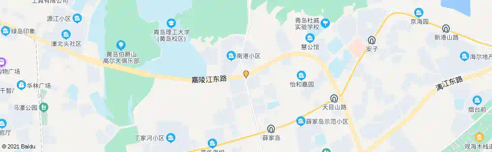 青岛船厂路北(嘉陵江东路)_公交站地图_青岛公交_妙搜公交查询2025