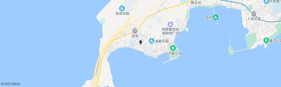 青岛明月峡路_公交站地图_青岛公交_妙搜公交查询2025