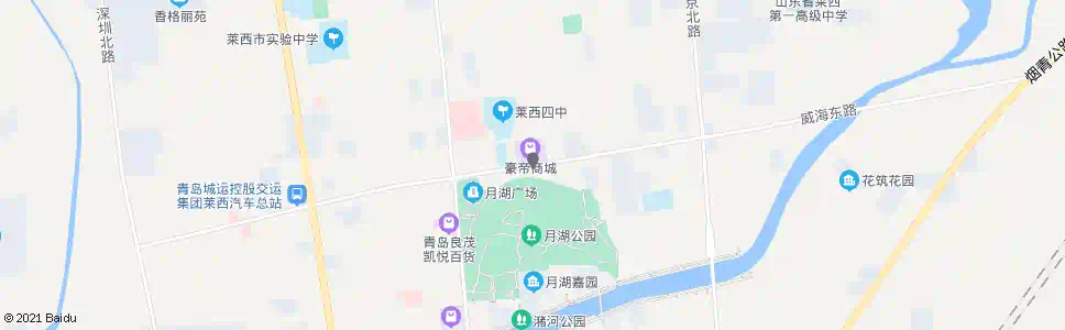 青岛豪帝商城_公交站地图_青岛公交_妙搜公交查询2025