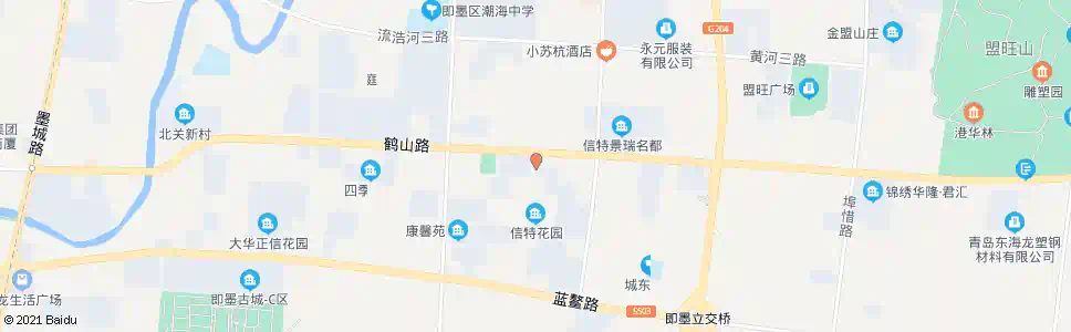 青岛十八酒坊_公交站地图_青岛公交_妙搜公交查询2025