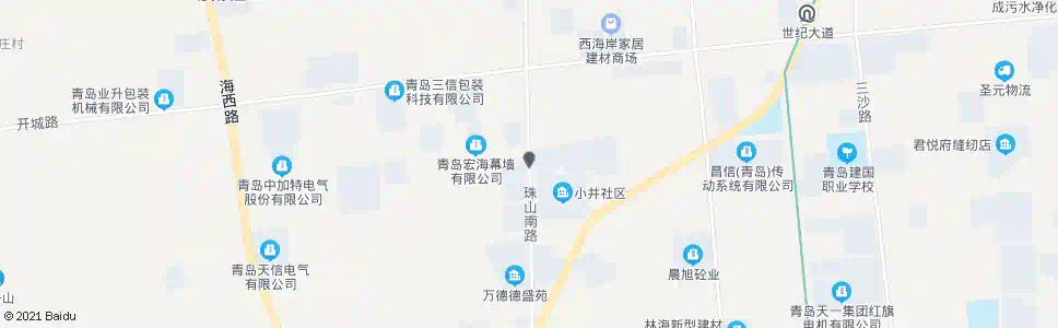 青岛海滨花园_公交站地图_青岛公交_妙搜公交查询2025