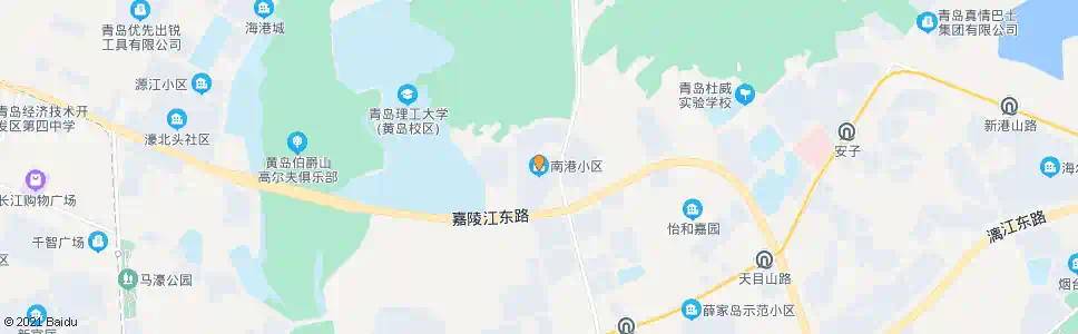 青岛南港区安置小区_公交站地图_青岛公交_妙搜公交查询2025
