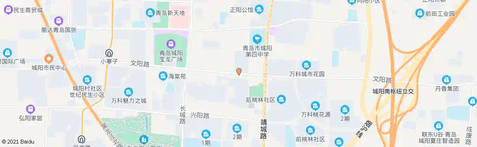 青岛春城花苑_公交站地图_青岛公交_妙搜公交查询2025