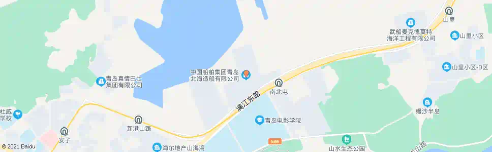 青岛北海船厂_公交站地图_青岛公交_妙搜公交查询2025