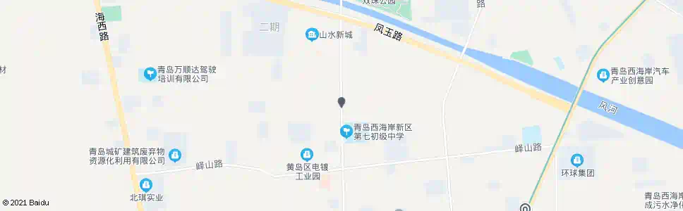 青岛袁家村南_公交站地图_青岛公交_妙搜公交查询2025