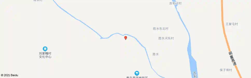 青岛胜水东北西_公交站地图_青岛公交_妙搜公交查询2025