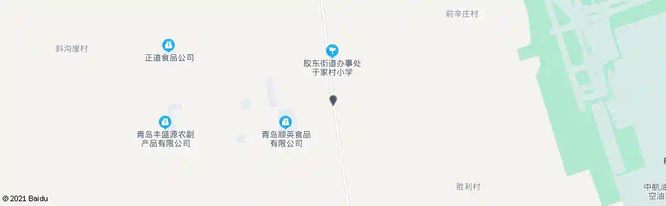 青岛于家村_公交站地图_青岛公交_妙搜公交查询2025