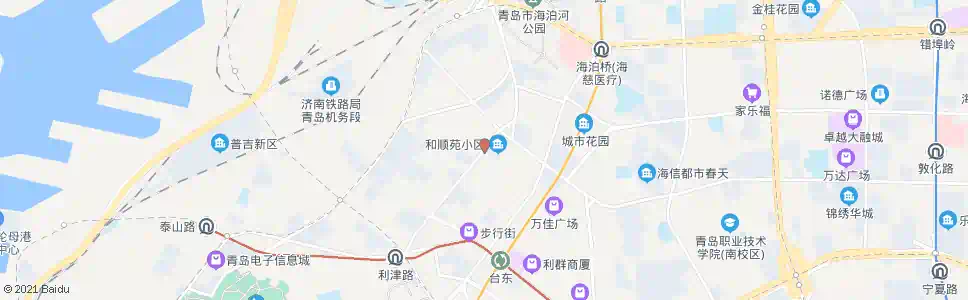 青岛营口路_公交站地图_青岛公交_妙搜公交查询2025