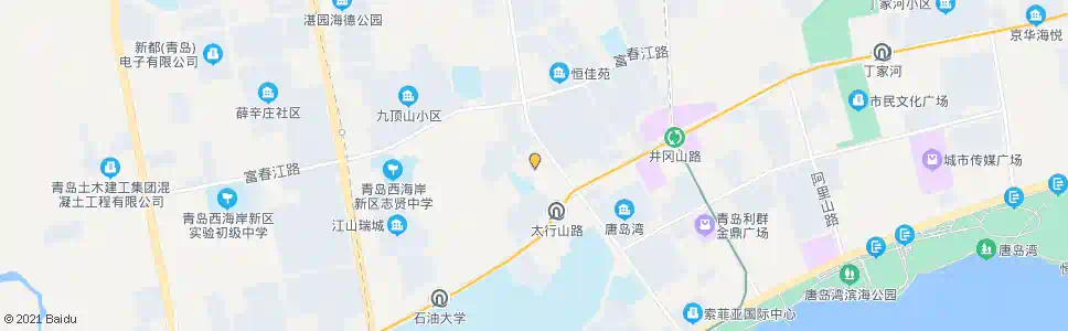 青岛开发区小学_公交站地图_青岛公交_妙搜公交查询2025