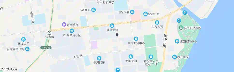 青岛世纪新村西_公交站地图_青岛公交_妙搜公交查询2025