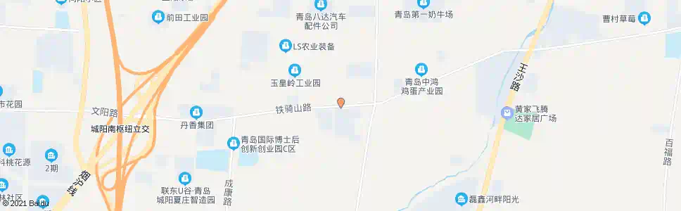 青岛玉皇岭花园_公交站地图_青岛公交_妙搜公交查询2025