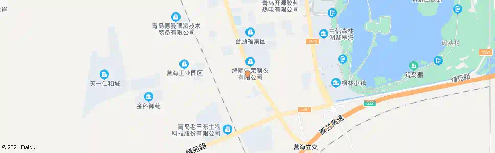 青岛马家村_公交站地图_青岛公交_妙搜公交查询2025