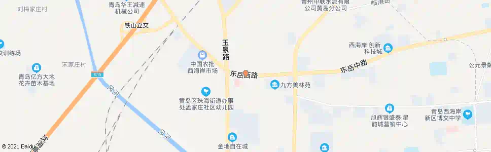 青岛孟家庄_公交站地图_青岛公交_妙搜公交查询2025