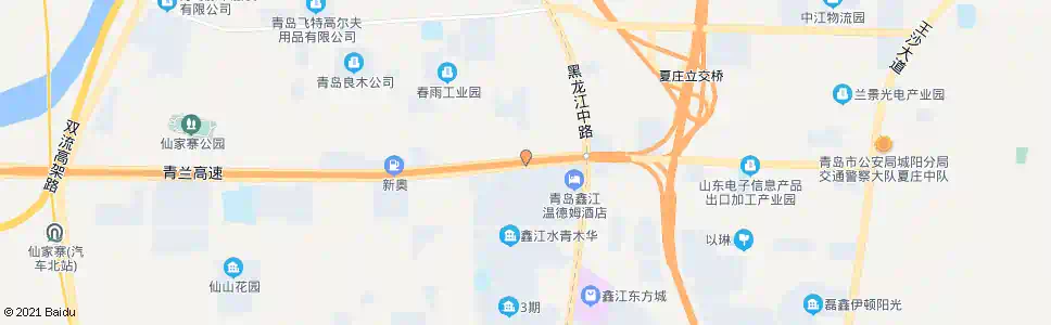 青岛水青木华_公交站地图_青岛公交_妙搜公交查询2025