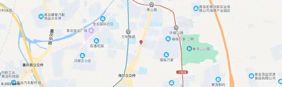 青岛李沧区政府_公交站地图_青岛公交_妙搜公交查询2025