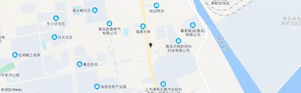 青岛金宇物流公司_公交站地图_青岛公交_妙搜公交查询2025