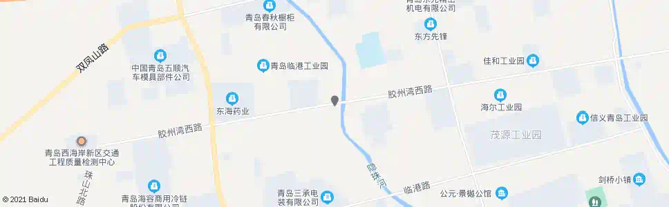 青岛凤凰山路北站_公交站地图_青岛公交_妙搜公交查询2025