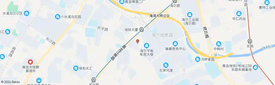 青岛易得装饰城_公交站地图_青岛公交_妙搜公交查询2025