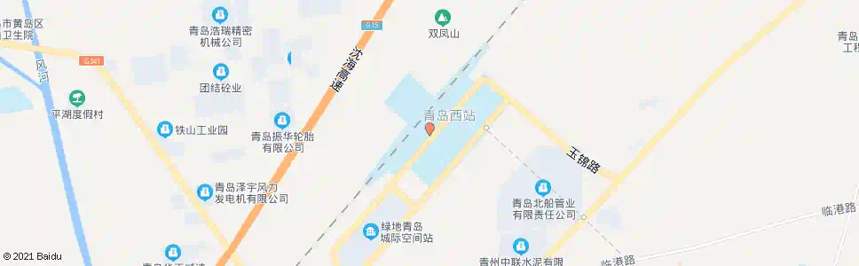 青岛鸿园西_公交站地图_青岛公交_妙搜公交查询2025