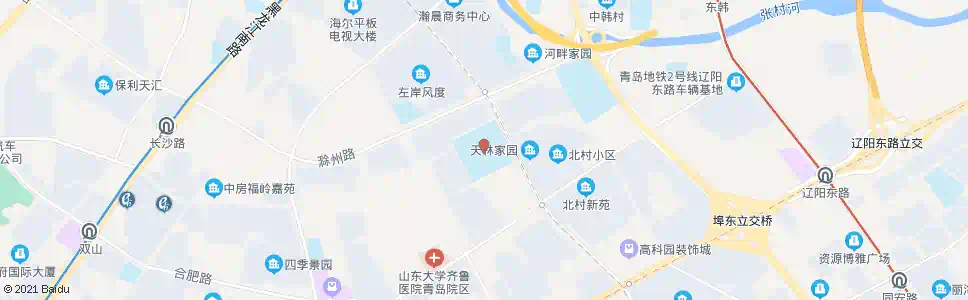 青岛青岛高新职业学校_公交站地图_青岛公交_妙搜公交查询2025