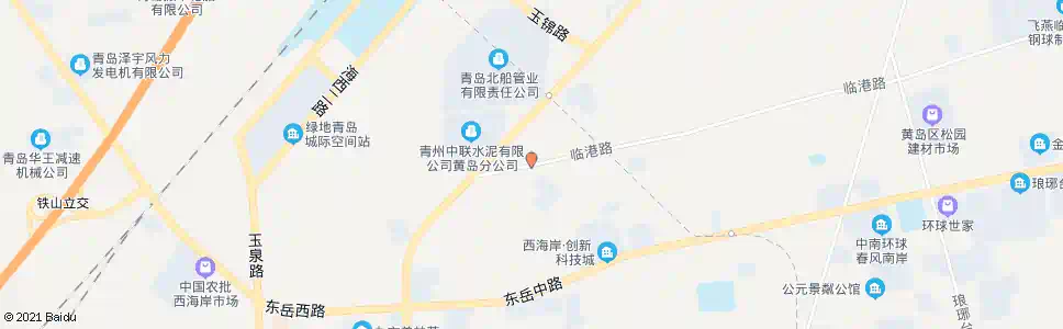 青岛刘家园北_公交站地图_青岛公交_妙搜公交查询2025