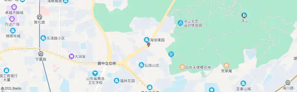 青岛青岛曙光医院_公交站地图_青岛公交_妙搜公交查询2025