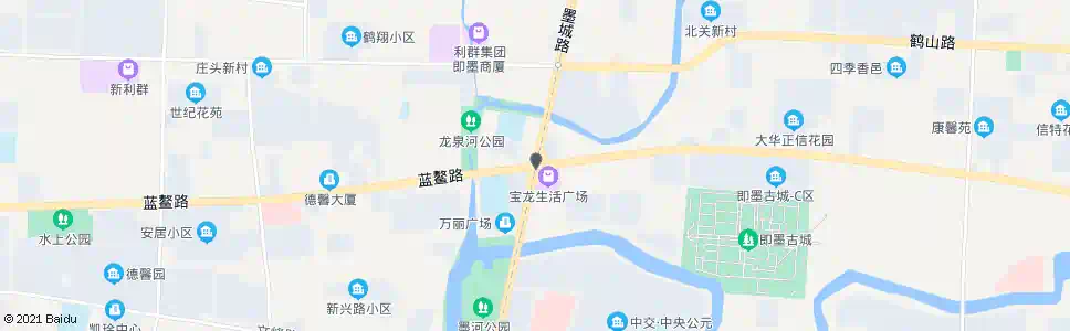 青岛蓝鳌路_公交站地图_青岛公交_妙搜公交查询2025