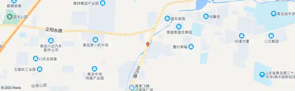 青岛黄家营_公交站地图_青岛公交_妙搜公交查询2025