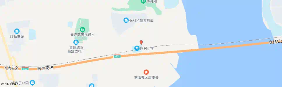 青岛前阳东_公交站地图_青岛公交_妙搜公交查询2025