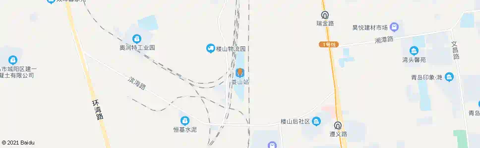 青岛娄山路_公交站地图_青岛公交_妙搜公交查询2025