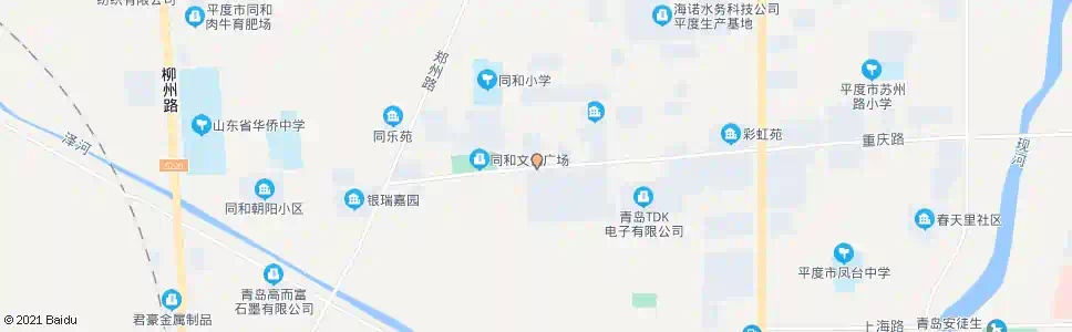 青岛宏泰小区_公交站地图_青岛公交_妙搜公交查询2025