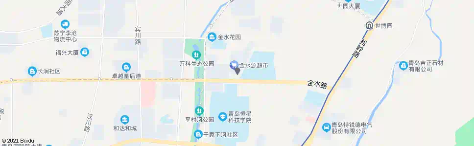 青岛李家上流社区_公交站地图_青岛公交_妙搜公交查询2025