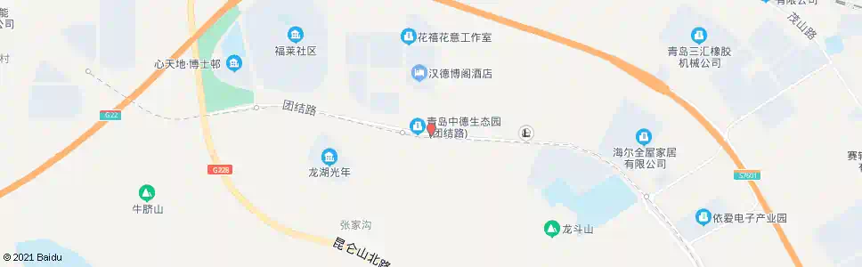 青岛中德生态园_公交站地图_青岛公交_妙搜公交查询2025