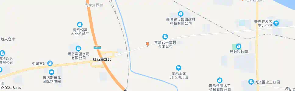 青岛龙泉戚家_公交站地图_青岛公交_妙搜公交查询2025