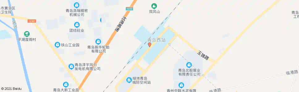 青岛赵家岭西_公交站地图_青岛公交_妙搜公交查询2025