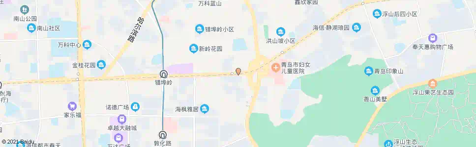 青岛福辽立交桥_公交站地图_青岛公交_妙搜公交查询2025