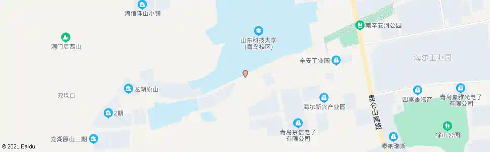 青岛山东科技大学西_公交站地图_青岛公交_妙搜公交查询2025