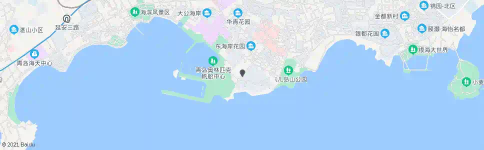 青岛燕岛国际公寓_公交站地图_青岛公交_妙搜公交查询2025