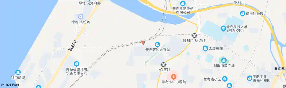 青岛唐河路_公交站地图_青岛公交_妙搜公交查询2025