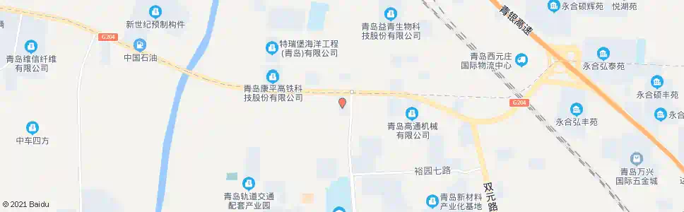 青岛南万社区_公交站地图_青岛公交_妙搜公交查询2025